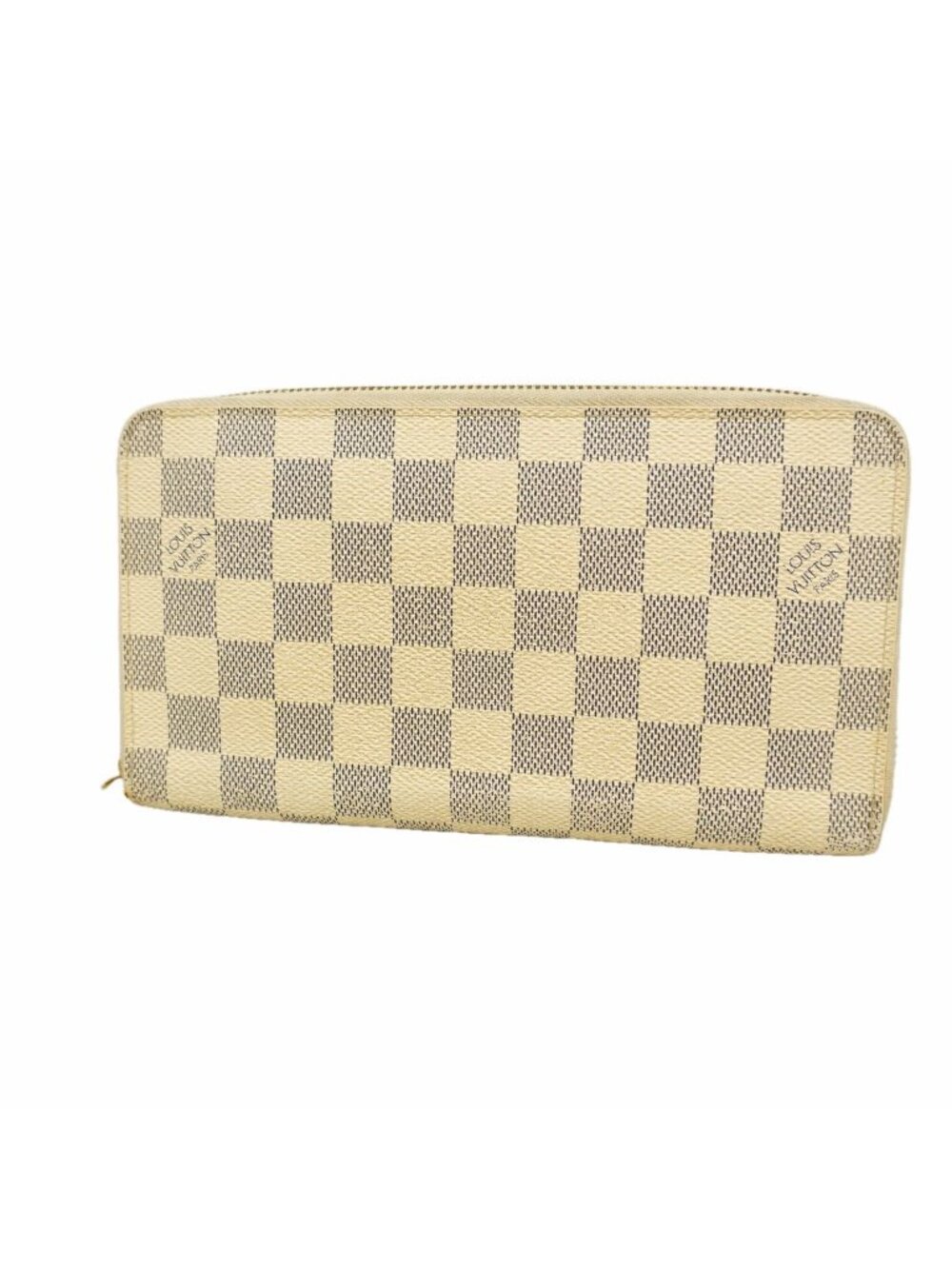 Louis Vuitton Wallet Damier Azur Zippy Organizer White